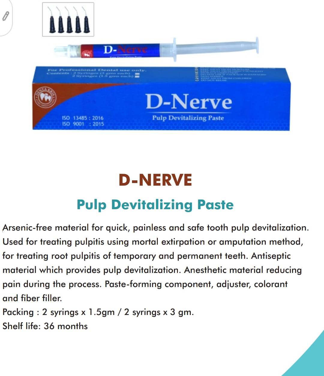 D nerve-pulp devitalizer