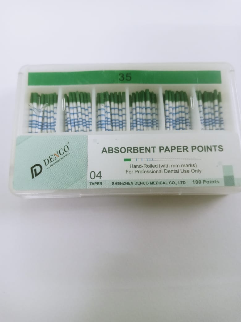 Denco Absorbent Paper Point - 4%