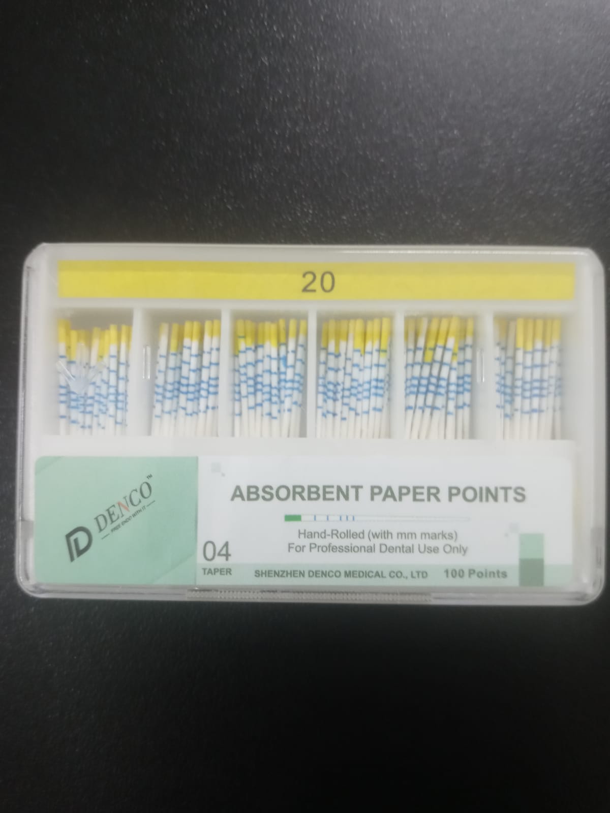 Denco Absorbent Paper Point - 4%