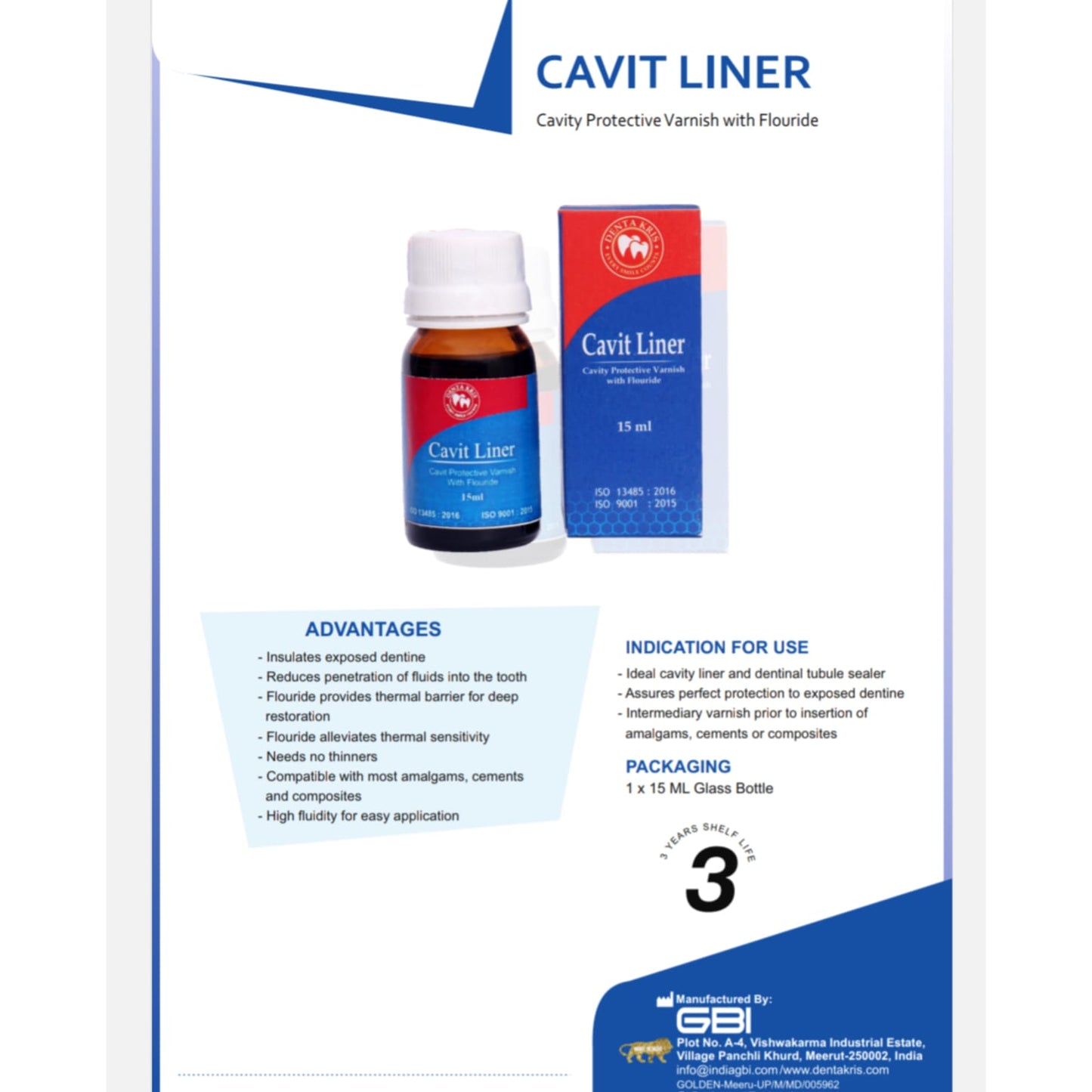 Cavit Liner