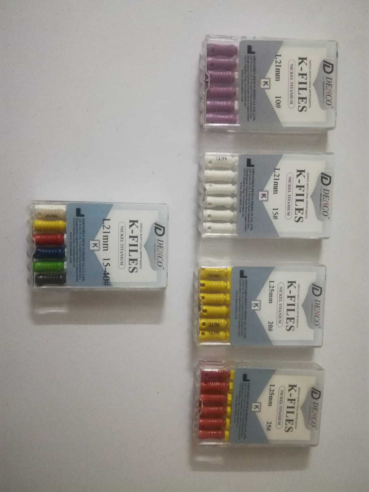 Manual Endo File NiTi