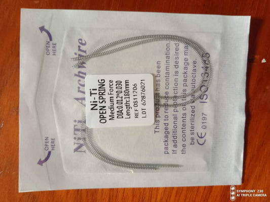 Niti Open Coil Spring