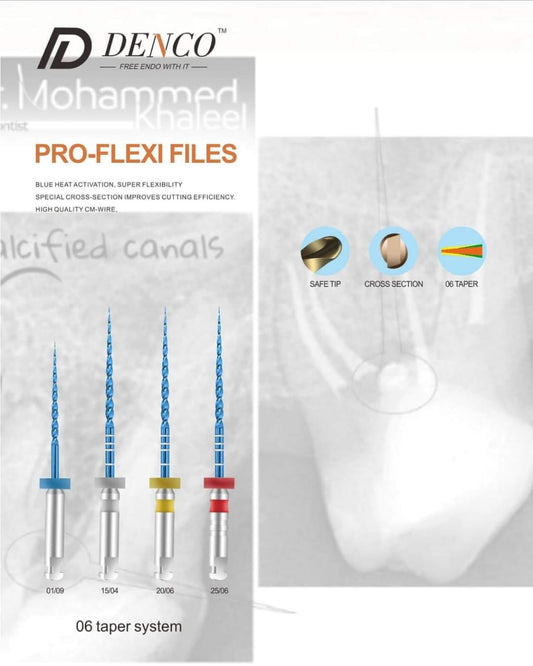 Pro-Flexi 4 File 6 Percent Blue