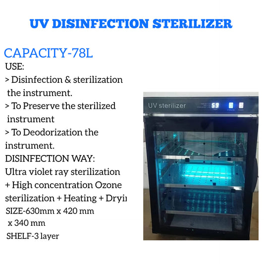 UV Disinfection Sterilizer - 78L